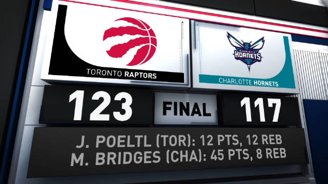 2024年02月08日 巴雷特23+6+5 小桥45+8+7 猛龙7人上双送黄蜂9连败