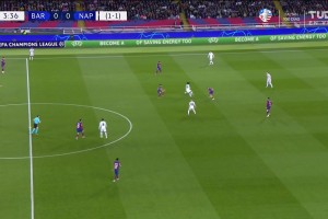 2024年03月13日 欧冠-巴萨3-1那不勒斯总比分4-2晋级 时隔四年再进欧冠8强