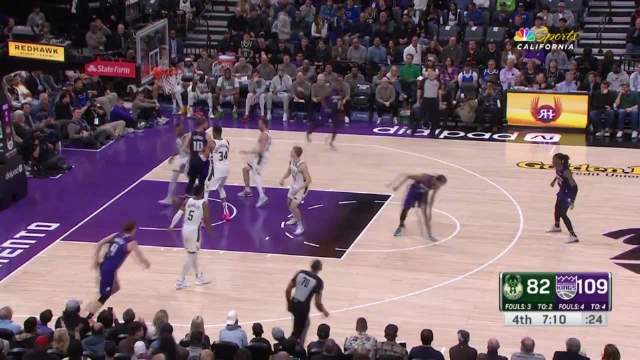 2024年03月13日 福克斯29+6+7 小萨22+11+8 字母哥30+13 国王大胜雄鹿